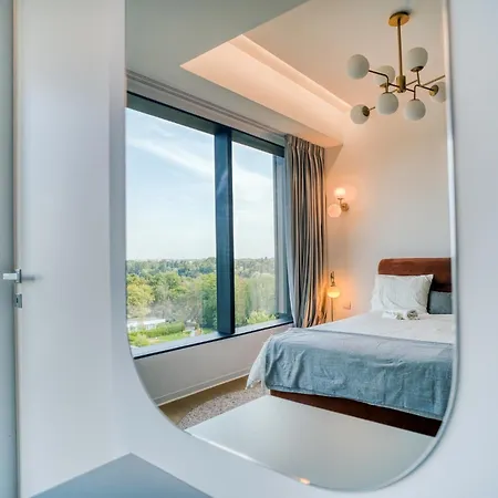 One Mircea Eliade - Luxurious Apartments With Panoramic City And Park View Bucharest Exterior photo