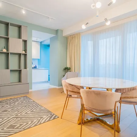 One Mircea Eliade - Luxurious Apartments With Panoramic City And Park View Bucharest Exterior photo