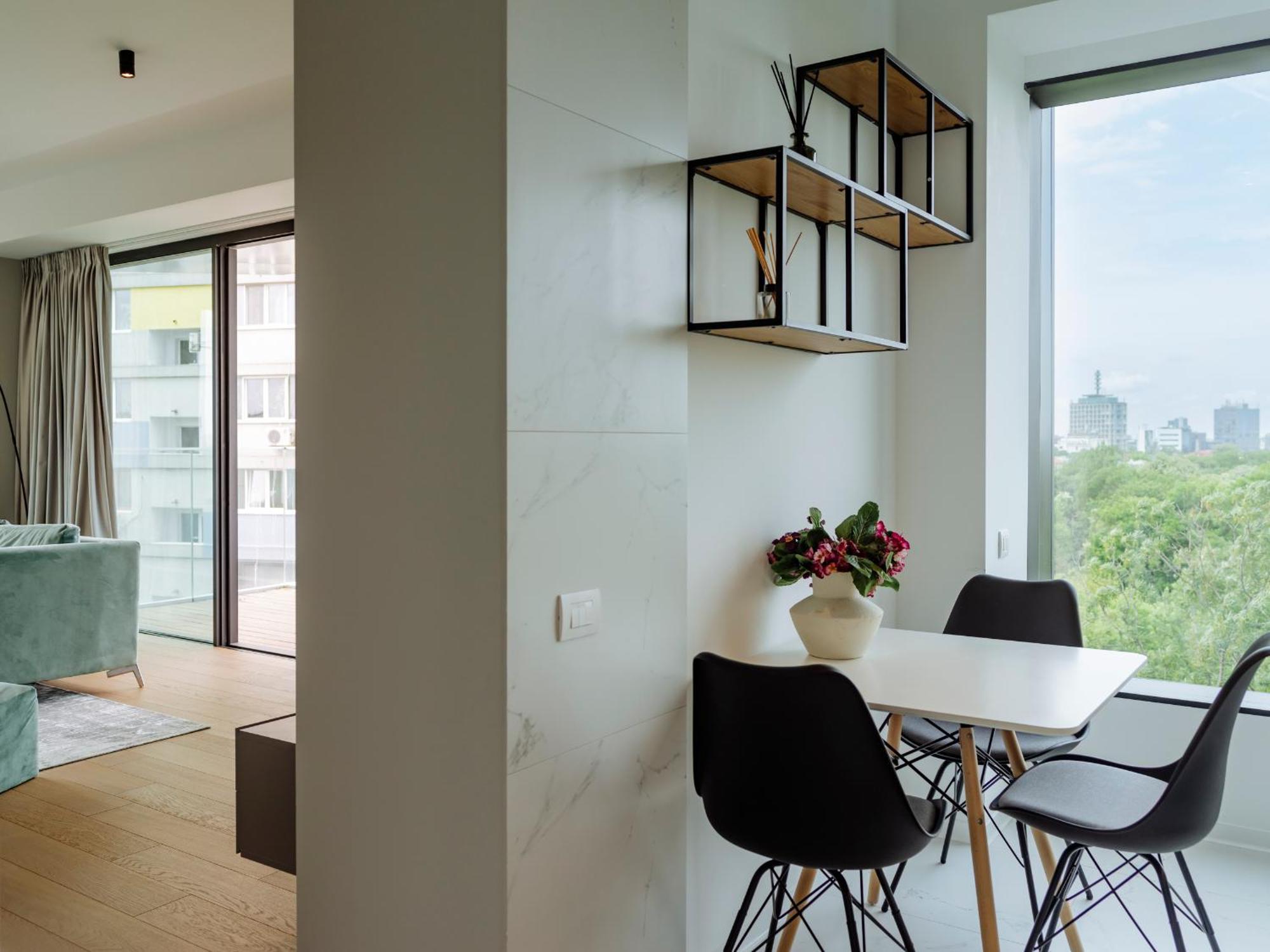 Apartment One Mircea Eliade - Luxurious With Panoramic And Park View Bukarest